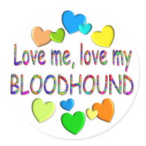 BLOODHOUND STICKER