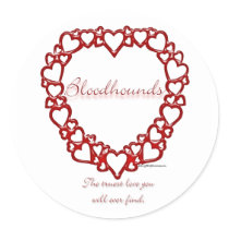 Bloodhound True Love - Sticker