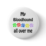 Bloodhound Walks Design buttons