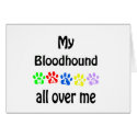 Bloodhound Walks Design cards