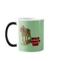 Bloodhound Wild About Mug
