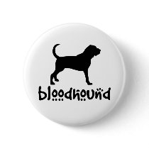 Bloodhound With Cool Text