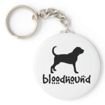 Bloodhound With Cool Text