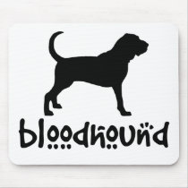 Bloodhound With Cool Text