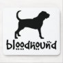 Bloodhound With Cool Text Mouse Mats