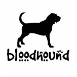 Bloodhound With Cool Text t-shirts