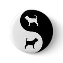 Bloodhound Yin Yang buttons