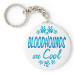 Bloodhounds are Cool Keychain