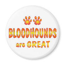 Bloodhounds are Great Refrigerator Magnet