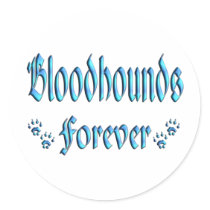 Bloodhounds Forever Stickers