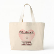 Bloodhounds Love U No Matter What Tote Bag