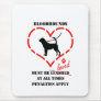 Bloodhounds Must Be Loved Mousepad