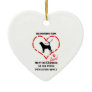 Bloodhounds Must Be Loved Christmas Ornament