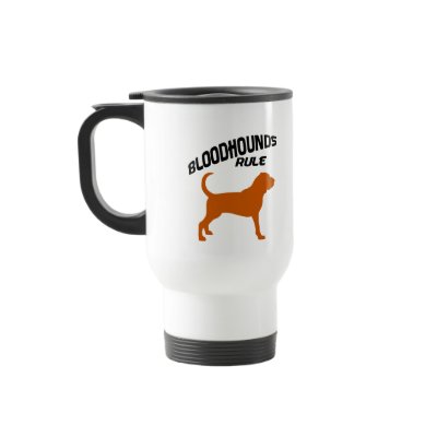 Bloodhounds Rule Mug by dogsandhorses