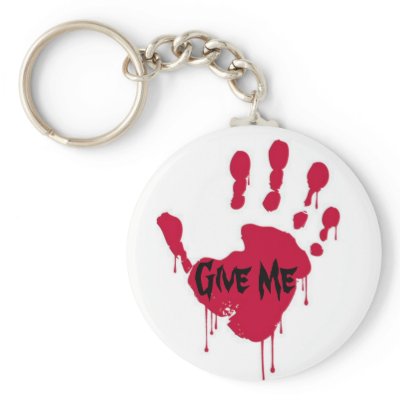 Bloody 5 Keychain by broomnhammer