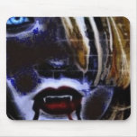 Bloody Blue Eyed Vampire Mousepad