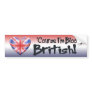 Bloody British Bumper Stickers