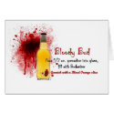 Bloody Bud Drink Recipe cards