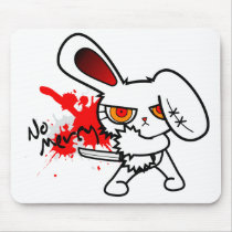 BLOODY BUNNY MOUSEPAD