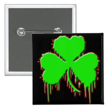 Bloody Clover Button