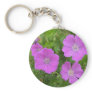 Bloody Cransebill flowers Key Chain