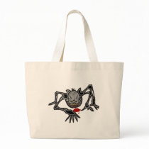 Bloody Crawling Skeleton Tote Bag
