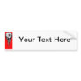 Bloody Eyeball Bumper Sticker