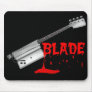Bloody Halloween Bass Guitar Mouse Mat