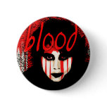 Bloody Halloween button