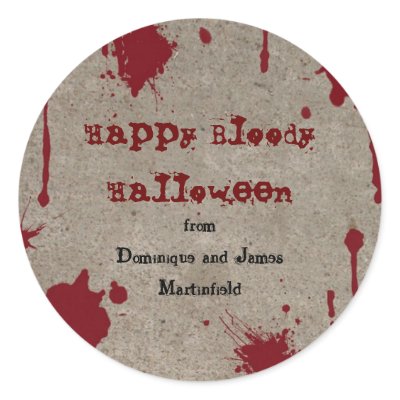 Bloody Halloween sticker by starstreamdesign