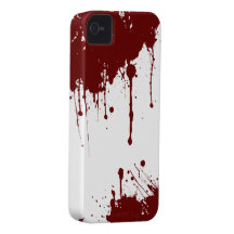 Bloody iPhone 4 Barely There Case-Mate Case iPhone 4 Case-Mate Case