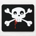 Bloody Jolly Roger Mousepad