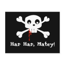 Bloody Jolly Roger Postcard