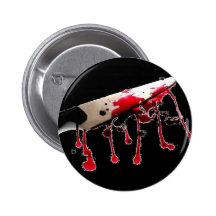 Bloody Knife II Pinback Buttons