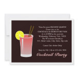 Bloody Mary Cocktail Custom Invitations