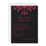 Bloody Mary Halloween Invitation