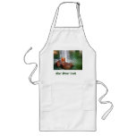 Bloody Mary on the rocks, apron