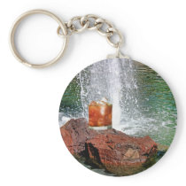 Bloody Mary, on the rocks keychain