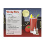 Bloody Mary Recipe Card Postcards