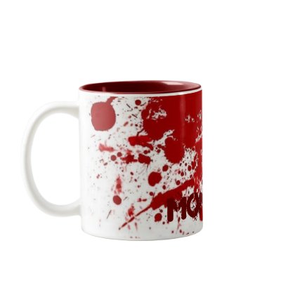 Bloody Mondays Mug by broomnhammer