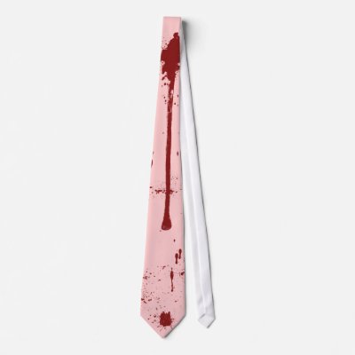 Bloody Neck Tie by JerryLambert