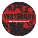Bloody Poster Stickers