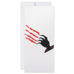 bloody Scratch hand rack cards