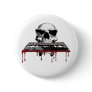 Bloody Skull Pinback Button
