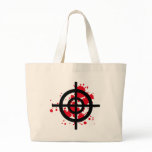 bloody target sniper canvas bag