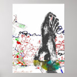 "Bloody Toe" Print