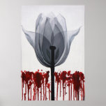 Bloody tulip posters