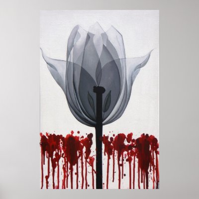 Bloody tulip by anissa147