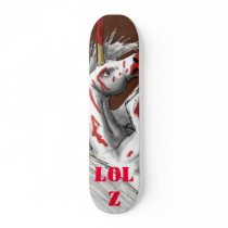 Bloody unicorn- LOLZ BOARD Skate Deck