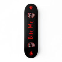 Bloody Vampire Fangs - "Bite Me" - Skateboard Decks